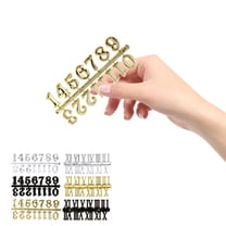 CIMAXIC 6pcs Roman Numeral Clock Numbers for Custom Wall Clock Design Durable Home Decor Accessories