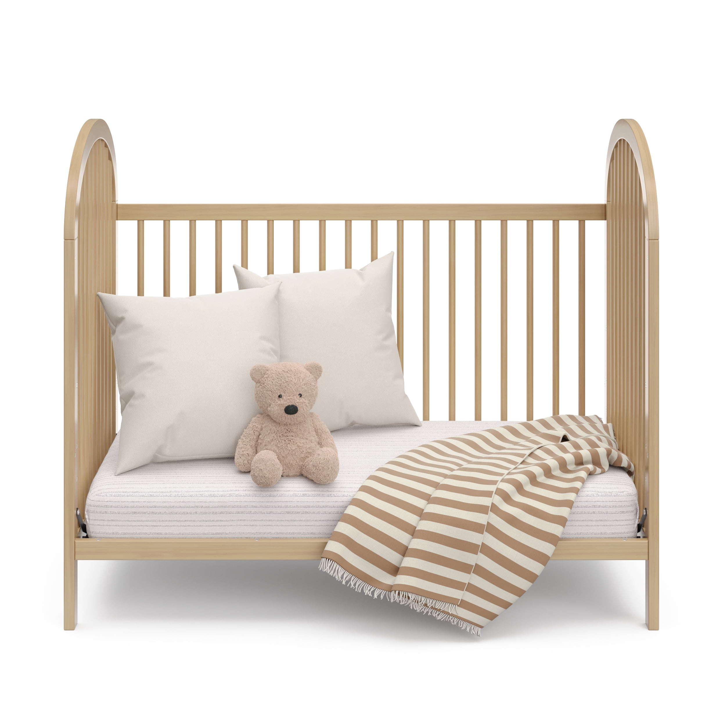 Graco Olivia 3-in-1 Convertible Baby Crib, Driftwood