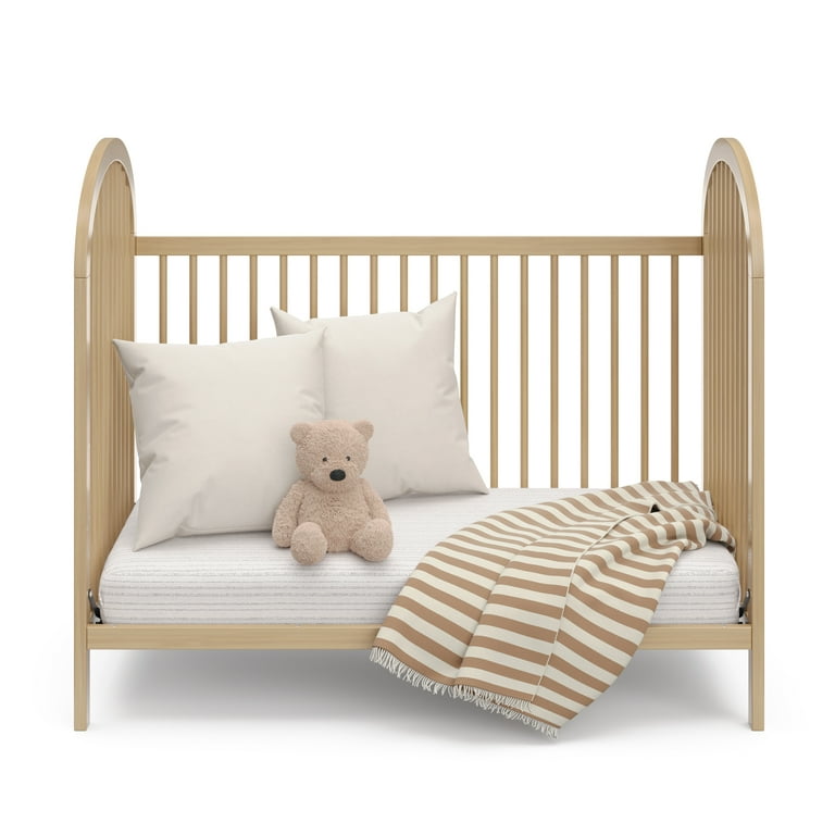 Graco Olivia 3-In-1 Convertible Baby Crib, Driftwood