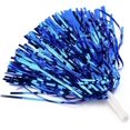 thumbnail image 3 of LINLIN 6pcs Cheerleading Pom Poms with Baton Handle, Plastic Cheerleader Cheering Squad Pompoms for Kids Ball Fancy Dress Night Cheer Party Costume Sports Dance, 3 of 3
