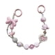 thumbnail image 2 of Llavero de cuentas para mujer, colgante decorativo, adorno colgante, cuentas con dijes Rosa, 2 of 7
