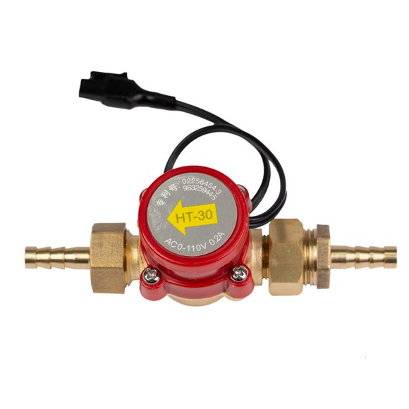 Cloudray Water Flow Switch Sensor DC0-110V Caliber: 10mm HT-30 for Protecting CO2 Laser Tube