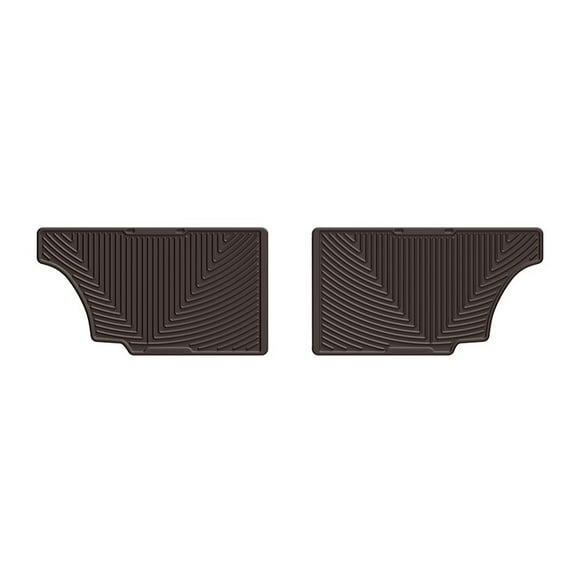 Weathertech Floor Mat W467CO All-Weather; Direct-Fit; Deeply Sculpted Channels; Cocoa; Thermoplastic Elastomer TPE; 1 Piece