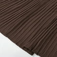thumbnail image 6 of Home Soft Things Diamond Flannel Pleated Bed Skirt, Chestnut, Queen (60" x 80" + 18"), 6 of 6
