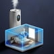 thumbnail image 5 of Humidificador portátil difusor de aceite máquina de aroma silencioso | Capacidad de 50ml x2 | Ambientador de eliminación de olores para dormitorio oficina hotel spa | Aromaterapia para aliviar el, 5 of 8