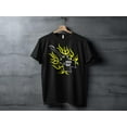 thumbnail image 3 of Rocker Electro Guitarist Guitar Player Gift T-Shirt, Guitarist Shirt, Guitar Player Shirt, Gift for Guitarist, Guitar Rock Lover Shirt, 3 of 9