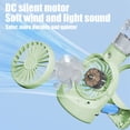 thumbnail image 6 of Rechargeable Handheld Misting Fan, Personal Cooling Spray Fan with 4 Speeds for Outdoor, Travel, Office, Desktop, 6 of 8
