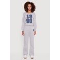 thumbnail image 3 of Women's Embroidered Graphic Fleece Lined Sweatshirt, 3 of 5