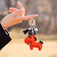 thumbnail image 5 of Leather Pendant Keychain under $5! Yannianjz Cute Horse Pendant Keychain, Leather Tassel Phone Charm, Bag Charm Accessory, Fashion Keyring for Women, Gift for Friends, Stylish Key Holder, 5 of 6
