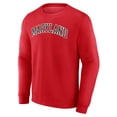 thumbnail image 2 of Men's Red Maryland Terrapins Short Name Fleece Pullover Sweatshirt, 2 of 3