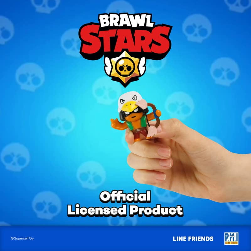 Brawl Stars Collectible Stampers | 5 Brawl Stars Toys Out of 24  Collectibles in 1 Pack | 1 Rare Mystery Figure | Officially Licensed -  Figurines