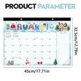 thumbnail image 3 of Gnwei Desk Calendar 2026-2027, 24-Month from 2026 Jan. - 2027 December, 17.7"x12.8" Large Monthly Desk Planner with Corner Protectors, Large School Year Desk Wall Calendar, 3 of 8