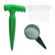 thumbnail image 1 of Sembrar un conjunto de dispensador de semillas Convenientes herramientas de plantación Expendedor de semillas ajustables Establecer con 1 PC Seeder, 1 of 8