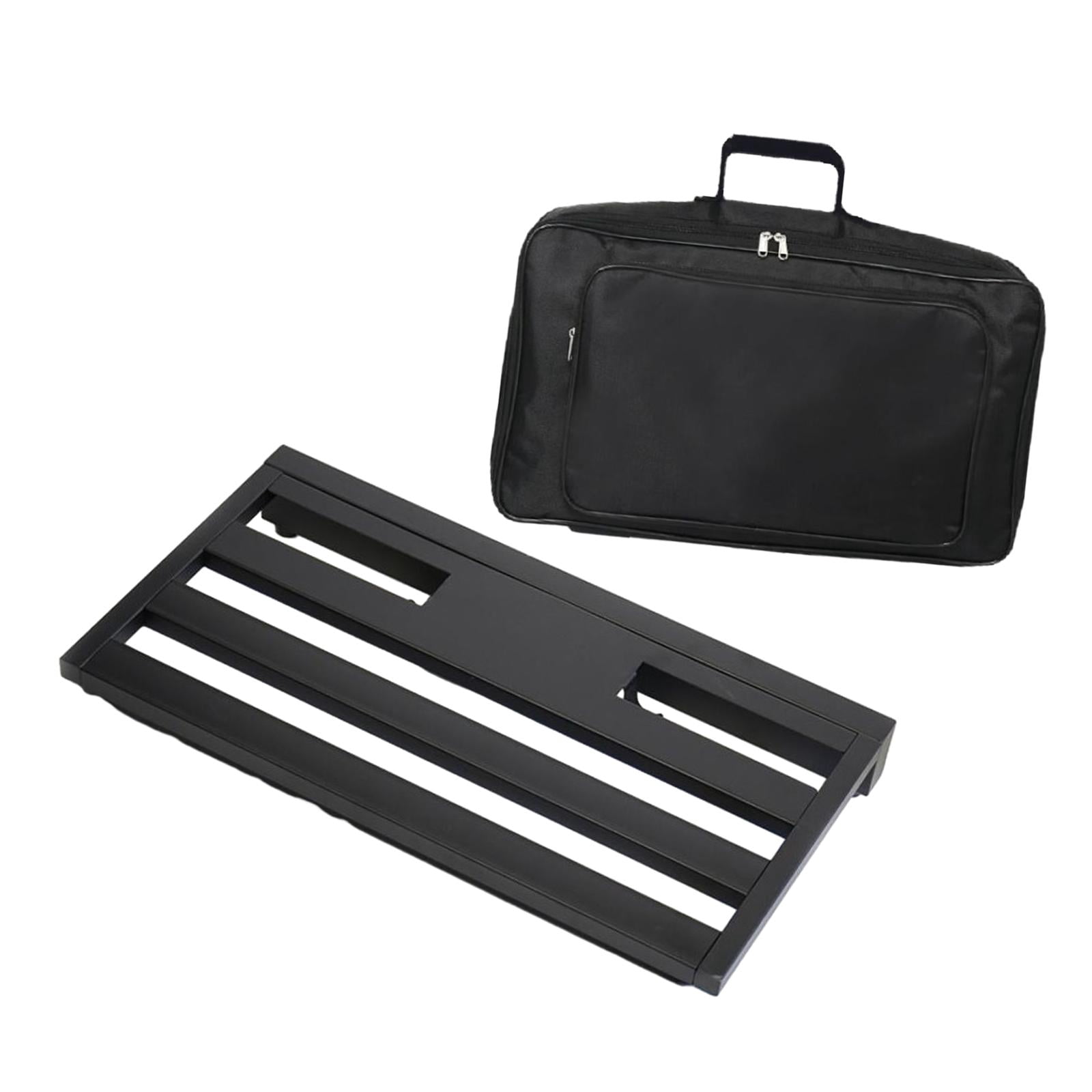 LeeQinersw Guitar Pedal Board 22''x12.4'' Sturdy Professional Lightweight Portable with Bag