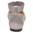 thumbnail image 5 of Jessica Simpson Womens Mandalaye Elastic Strap Ballet Flats (Gunmetal, 6.5), 5 of 5