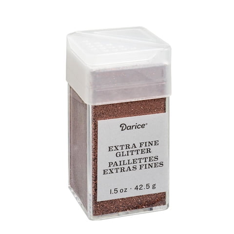 Extra Fine Glitter: Chestnut Brown, 1.5 ounces