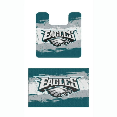 Set Of 2 Nfl Philadelphia Eagles Bath Mats Football Team Logo Set Of 2 Nfl Philadelphia Eagles Bath Mats Football Team Logo Bathroom Rugs