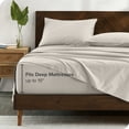 thumbnail image 4 of Bare Home 100% Organic Cotton Sheet Set - Sateen Weave, 4 of 7