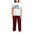 thumbnail image 4 of CafePress - Sweet 16 Women's Light Pajamas - Women's Short Sleeve Print T-Shirt and Pants Light Cotton Pajama Set, 4 of 7