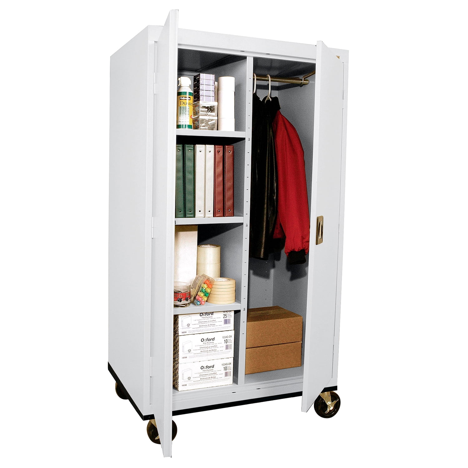 Sandusky Lee 5Shelf Steel Transport Mobile Combination with