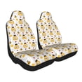 thumbnail image 2 of Naloa Bees and Flowers Car Seat Covers 2PCs Front Car Seat Covers Universal fit for Most Cars SUVs and Trucks - 1, 2 of 5