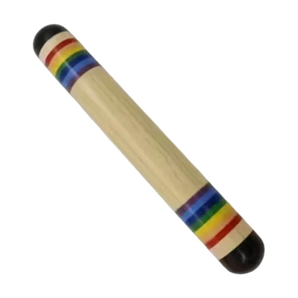 Palos de lluvia, generador de lluvia, arcoíris, madera, música, iluminación, instrumento, juguete, sonajero 35 centímetros