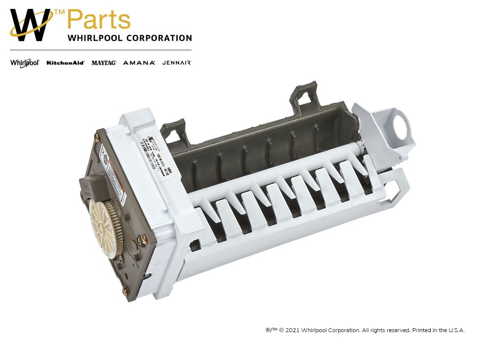 Whirlpool WPW10190965 Original Genuine OEM SxS Refrigerator Ice Maker Assembly
