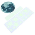 thumbnail image 4 of 1 juego de pegatinas de pared fluorescentes de estrellas luminosas de 30 cm para dormitorio infantil., 4 of 5