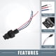thumbnail image 3 of Unique Bargains 3157 Arnés de casquillo para bombillas LED Luces de señal de giro Luces traseras de freno Conector macho (juego de 2), 3 of 7