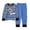 ZC Multicolour, variant on WAYUTE Girls Pajamas Fall 2 Piece Home Outfit for Kids Long Sleeve Cartoon Print Top and Jogger Pants Comfort Soft Lined Pjs Pajama Set Casual Indoor,Multicolour,Size 6 Y-7 Y