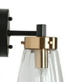 thumbnail image 4 of LNC Deferoiry 21.7-in 3-Light Matte Black LED Modern/Contemporary Vanity Light, 4 of 5