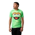 thumbnail image 2 of Sesame Street Oscar the Grouch Adult Green Tie Dye Short Sleeve Tee - Large Medium, 2 of 6