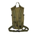 thumbnail image 2 of Ficarrico Bolsa de agua de 2,5 l para senderismo, camping, escalada, mochila con vejiga de hidratación, color verde militar, 2 of 2