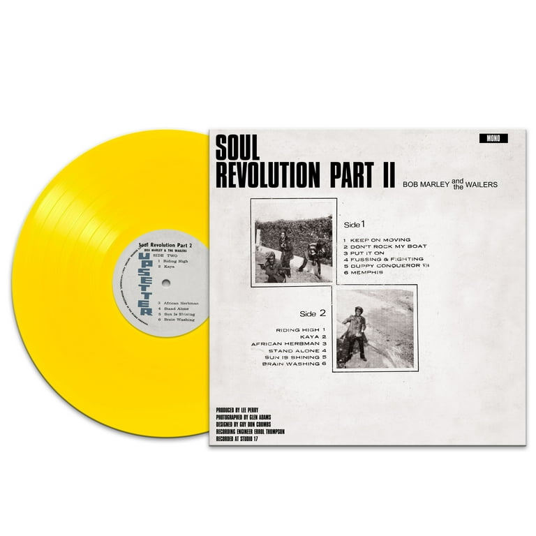 Bob Marley & The Wailers – Soul Revolution Part II (Yellow Vinyl) –  Cleopatra Records Store