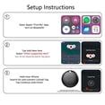 thumbnail image 3 of Air Tracker Tag (iOS Only), Bluetooth Tracking Device, Item Finder and Key Locator, Works with Find My App,Global 2 Pack Smart Tag for Vehicle/Luggage/Wallet, No Monthly Fees, 3 of 9