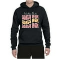 thumbnail image 2 of Wild Bobby, World's Best Bonus Mom Mother's Day Unisex Hoodie Sweatshirt, Black, X-Large, 2 of 6