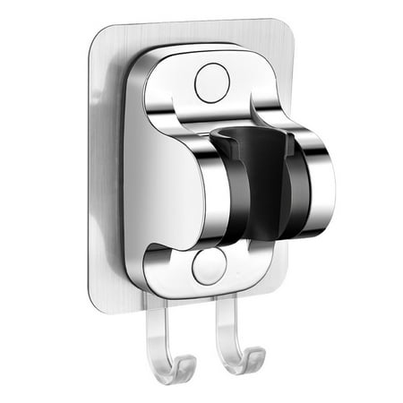 

No-punch Shower Head Bracket With Hook Adjustable Shower Base Holder