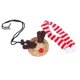 thumbnail image 1 of Gorro de Papá Noel con Dragón Barbudo Conjunto de Bufanda Disfraz Navideño para Lagarto Reptil Tamaño Ajustable Material Suave Perfecto para Navidad Halloween Acción ANGGREK Otros, 1 of 8