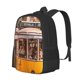 thumbnail image 1 of Fotbe Modern Urban Monkey Mochila para Hombre y Mujer - Tela Oxford 600D Resistente - Mochila Impermeable de Gran Capacidad para Escuela, Viajes y Senderismo, 1 of 6