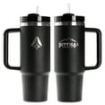 thumbnail image 6 of Pittman Outdoors 40 oz. Black Insulated Tumbler - Double Wall Vacuum, Stainless Steel, Hot & Cold, 6 of 7
