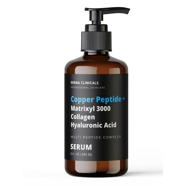 Sérum DERMA CLINICALS Péptido de cobre + Matrixyl 3000 240 ml