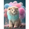 thumbnail image 1 of Diamond Painting 5D DIY Full Square Drill Animal Kit Decoración del hogar (ZQA736) Hugtrwg Para estrenar, 1 of 9