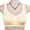 Beige, variant on IFNND Womens Daisy Bra Front Button Bra Front Closure Everyday Sports Bras Comfort Wireless Cotton Bras Full Coverage Bras for Women & Girls