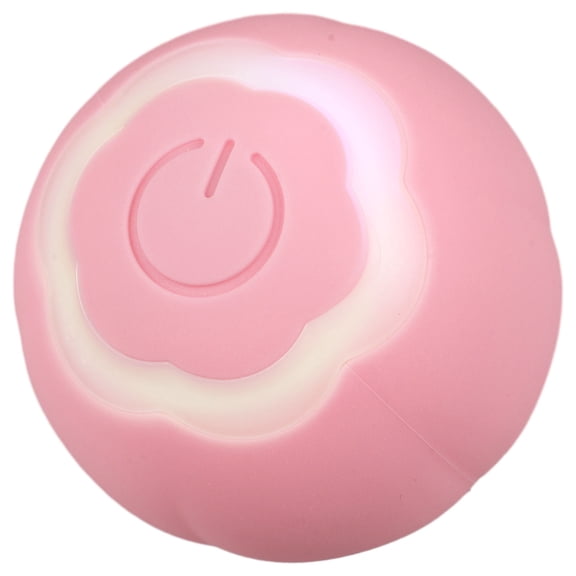 LEORX cat enrichment toy Cat Toy Ball Pink for 360 Degree Rotation 1 Set