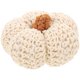 thumbnail image 1 of Decoración de mesa de calabaza artificial Decoración de calabaza Cabeza de algodón Arrestación de calabaza tejida, 1 of 8