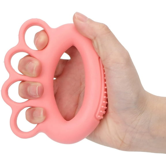 Hand Grip Strengthener,Rehabilitation physiotherapy training, finger exercise grip Ring, Elastic Massage Finger Exerciser Ring (30LB)