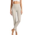 thumbnail image 2 of Ovbmpzd Slim-Leg Yoga Pants for Women Khaki Ladies Petite Leggings Casual Long High Waist Leggings,M, 2 of 6