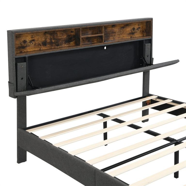 Bed frame sale with hidden storage