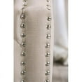 thumbnail image 6 of Furniture of America Carrie Microfiber Nailhead 2-Piece Sofa Set in Beige, 6 of 6