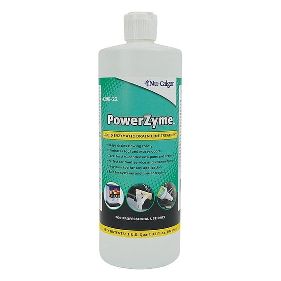 Nu-Calgon POWERZYME QUART BOTTLE 4298-22
